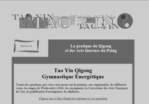 site Internet: Tao-Yin