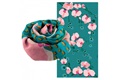 foulard en viscose recyclée Pylones