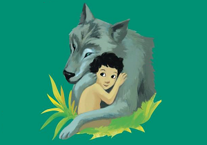 "Mowgli et les loups"
