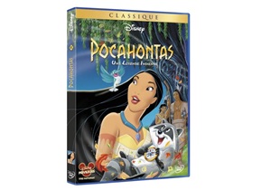 jacquette du DVD Pocahontas, une l&eacute;gende indienne
