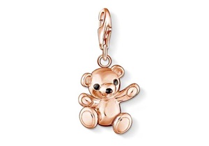 Charm Thomas Sabo ourson or rose