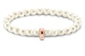 bracelet Thomas Sabo avec perles et or rose